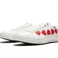 Converse Chuck Taylor All Star 70 Ox Comme des Garcons PLAY Multi-Heart White