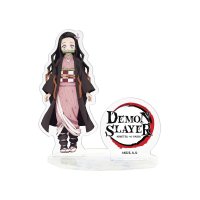 : ABYSTYLE Demon Slayer Kimetsu no Yaiba Nezuko Kamado Acryl Stand Model Figure Anime Manga Desktop Accessories Merch Gift Nezuko Kamado Acryl Figure : Toys Games