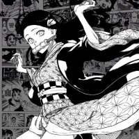 KNY Nezuko Manga Wallpaper by neneXhanako on DeviantArt