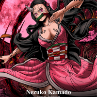 Nezuko Kamado Adult demon slayer by Proper3dprints