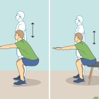 3 Ways to Do Free Squats