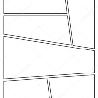 Plantilla Diseño Guion Grfico Manga Para Crear Rpidamente Estilo Cmic Vector de stock por realcg 197375212