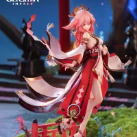 Yae Miko Genshin Astute Amusement Ver. 17 Figure