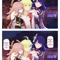 Knightfury II COMMS OPEN II on X: Stay Strong! Resist Wait for the Genshin impact 2.5 update Drawing to Boost my luck when i pull for Yae Miko