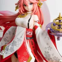 Anime figuur yae miko sexy actiefiguur 26 cm pvc standbeeldmodel speelgoed collection decoratie pop voor fans 2024 release l230717