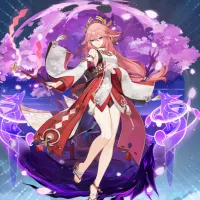 DokiDoki R Yae Miko Genshin Impact Cosplay