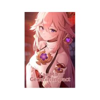 Yae Miko Genshin Impact Notebook: Yae Miko Genshin Impact StoryBook Anime Yae Miko Genshin Impact Manga Composition Primary book for Anime Lovers... Ruled Lined Pages Gift for Kids Adults : Publisher