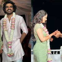 Telugu Actor Kiran Abbavaram Gets Engaged To Rahasya Gorak In Hyderabad