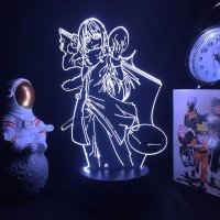 Rimuru Tempest That Time I Got reincarnated as a slime Manga Lamp 3D LED Decor Lamp with 7 Color Change Anime Night Light Illusion Lamp Gift : Amazon.nl: DIY Tools
