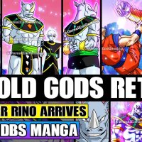 Beyond Dragon Ball Super The Old Gods Return! Universe 13s God Of Destruction Rino Confronts Beerus