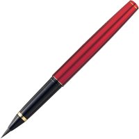 : Kuretake MANNEN MOUHITSU brush pen with 3 black ink refill AP-Certified made in japan lettering illustration calligraphy