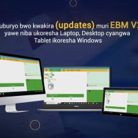 Dore uko wakora update kuri EBM V2.1 ku bakoresha Laptop Desktop na Tablet zikoresha windows