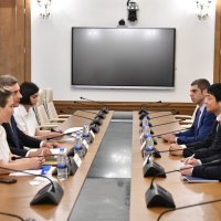 Shota Berekashvili and Mariam Lashkhi met with the founder and the CEO of the crypto assets exchange Bitflyer