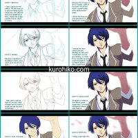 Kurohiko: Tutorial: How I Draw Anime Screenshots