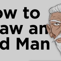 Character Design How to draw an old man