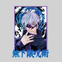 Jujutsu Kaisen Satoru Gojo Anime Japanese Manga Graphic Art T-shirt fo