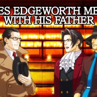 Miles Edgeworth meets with Gregory Edgeworth