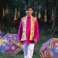 Jungle Mein Mangal Long Bandi Set
