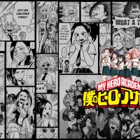 My Hero Academia manga wallpaper by mnemonicorn