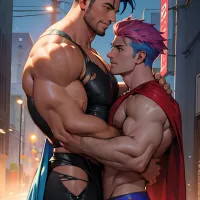2boys aged up naked muscular males gay couple love is in the air