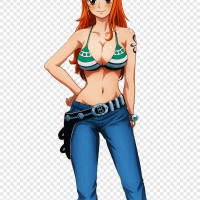 Nami from One Piece illustration Nami Nefertari Vivi Monkey D. Luffy Roronoa Zoro Nico Robin one piece black Hair manga png