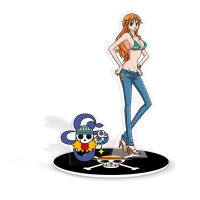 : ABYSTYLE One Piece Anime Nami 4 Acryl Acrylic Stand Model Figure Anime Manga Desktop Accessories Merch Gift : Toys Games