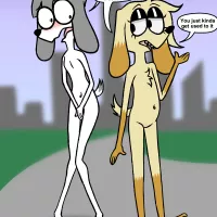 Maria and Fifi goes on a walk by ConoStudios on Newgrounds
