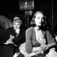 Shelley Winters and Silvana Mangano