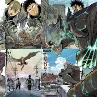 El final del manga Kaiju No. 8 llegar en el captulo 129