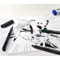 Pitt Artist Pen Manga Starter Set