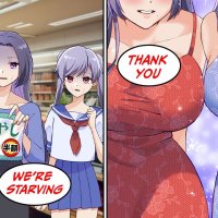 Manga Dub I fed the skinny Mom and Daughter that moved in next door RomCom