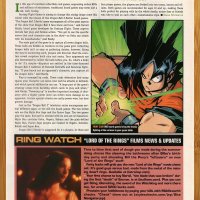 2002 Dragon Ball Z Battle! Board Games Print AdPoster Humberto Ramos Goku Art