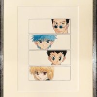 HUNTER X HUNTER Official Limited Art Framed Paintings Reproduction Togashi