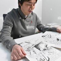 Japanese manga artist Masashi Kishimoto is pictured in Tokyo on March 28 2019. Kishimoto is well known for the comic series Naruto which is a Ninja Manga that is read in all