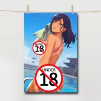 Uncensored MANGA Sexy Girl Poster Erotic Anime Beauty Wall Art Prints
