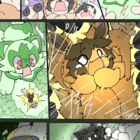 Pokemon Kid is pranked by Meowscarada