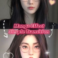 tiktok ai manga filter