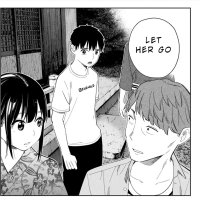 may on X: Everyone complaining about this being a cuck manga needs to grow a pair and find the humor in it all because the scene where MCs crush goes off