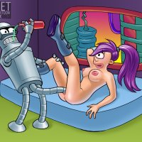Bender Bones Turanga Leela