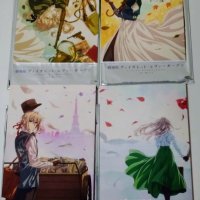 Amazon.co.jp: Violet Evergarden Movie Visitors Bonus 4 Novels If Benedict Blue Silei Oscar Little Angel Gilbert : Toys Games