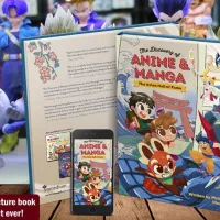 The Discovery of Anime Manga : Japanese animation comics by Liberum Donum S. Valentino Oliver Chin Kickstarter