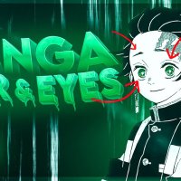 Manga Eye Hair Animation in After Effects
