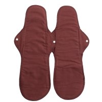 Wasbaar Nacht Maandverband Extra Lang Bio Flanel Katoen 2 Stuks