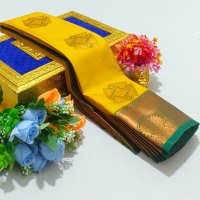 Mangalyam Korvai Border Wedding SoftSilk Saree korvai border