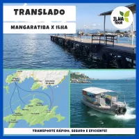Travessia de Mangaratiba para Vila do Abrao na Ilha Grande RJ