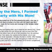 Seven Seas Entertainment on X: Brand-new license announcement! BETRAYED BY THE HERO I FORMED A MILF PARTY WITH HIS MOM! manga series by Ishino Yassan and Makoto Kuon. Get ready for hot