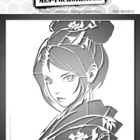 Geisha Manga sjabloon