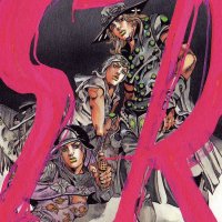 Download Caption: Exciting Jojos Steel Ball Run Manga Artwork Wallpaper