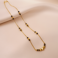 Buy Finesse Gold Mangalsutra 22 KT yellow gold 4.91 gm.