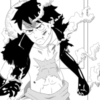 fan art :Monkey. D. Luffy animé:one piece Carlos art 116